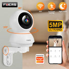 FUERS 4K 8MP WiFi IP Pet Camera Dog Camera Tuya Smart Home Security Wireless Surveillance Camera Baby Monitor Mini Cam