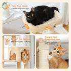 Multi-Level Cat Tree Tower with Scratching Posts, Condo, Hammock, Cat Scratching Board,Cat Accessories,Cat Furniture,Indoor Cats