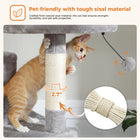 Multi-Level Cat Tree Tower with Scratching Posts, Condo, Hammock, Cat Scratching Board,Cat Accessories,Cat Furniture,Indoor Cats