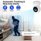 FUERS 4K 8MP WiFi IP Pet Camera Dog Camera Tuya Smart Home Security Wireless Surveillance Camera Baby Monitor Mini Cam