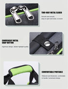Dog Cat Pet Carrier Bag Foldable Travel Dog Carrier Two Side Expandable Pet Carrier Backpack Pet Travel Carrier