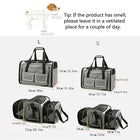 Double Expandable Pet Carrier Soft-sided Breathable Mesh Pet Travel Bag Airline Portable Large Capacity Cats Dogs Carrier Bag