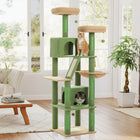 Multi-Level Cat Tree Tower with Scratching Posts, Condo, Hammock, Cat Scratching Board,Cat Accessories,Cat Furniture,Indoor Cats
