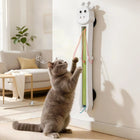 Automatic Cat Teaser Wall Mount Interactive Moving Toy Electric Pet Games Kitten Exercise Mental Stimulation Play for Indoor