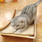 Wooden Cat Scratching Pads Multifuction Cats Sleeping Bed Detachable Wear-resistant Cat Scratch Board Kitten Grinding Cats Toys