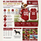 SAN FRANCISCO 49ERS MESH JERSEY for DOGS