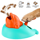 Pet Training Puzzle Toy Dog Food Launcher Interactive Feeder for Slow Eating Treat Dispenser and Puppy Fun Playtime