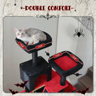 Multi-Level Cat Tree Tower with Scratching Posts, Condo, Hammock, Cat Scratching Board,Cat Accessories,Cat Furniture,Indoor Cats