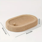59x39cm Cat Durable Sleep Play Natural Sisal Scratching Board with Built in Cat Litter Box Claw Care Toy Use in All Four Seasons