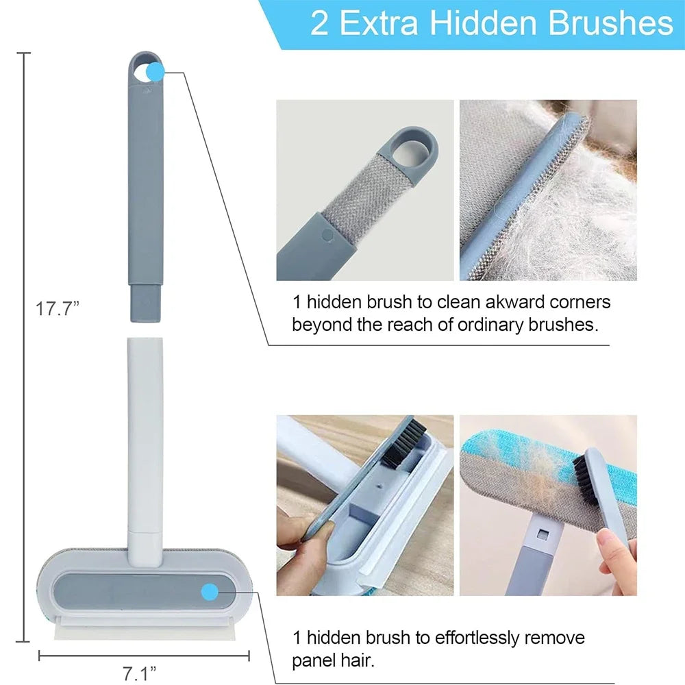 Xwashablec Multi-function Brusher Cat Hair Remover Brush Manual Lint Dog Hair Cleaner Remover Carpet Bed Hair Tools Pet Supplies