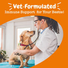 Dog Allergy & Immune Bites for Samll Medium Large, Dog Probiotics Chews for Itchy Skin and Ears - Lamb, Peanut Butter, Salmon