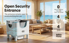 2026 New NestPawly M07 Self-Cleaning Litter Box - Open-Top Automatic Cat Litter Box with Odor Control, Safety Features, and Easy Maintenance