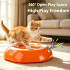 Automatic Whack-A-Mole Cat Toy Motion Activated Random Interactive Enrichment Anti-Tip Stable Indoor Exercise Play Toy for Cats