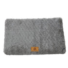 3D Foam Pet Bed With Removable Washable Faux Fur Cover Orthopedic Waterproof Dog Bed For Crate Anti-Slip Bottom Dog Bed