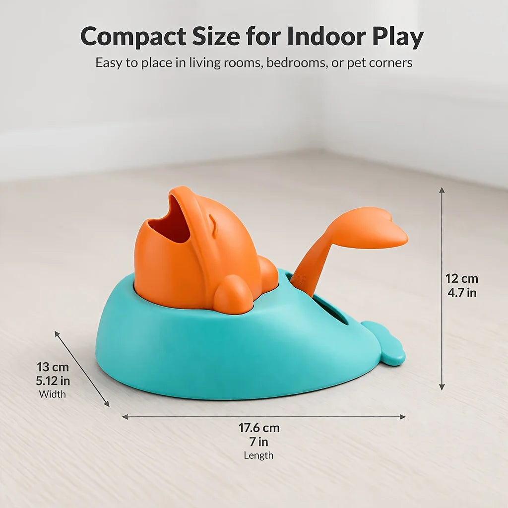 Pet Training Puzzle Toy Dog Food Launcher Interactive Feeder for Slow Eating Treat Dispenser and Puppy Fun Playtime