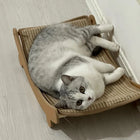 Wooden Cat Scratching Pads Multifuction Cats Sleeping Bed Detachable Wear-resistant Cat Scratch Board Kitten Grinding Cats Toys