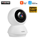 FUERS 4K 8MP WiFi IP Pet Camera Dog Camera Tuya Smart Home Security Wireless Surveillance Camera Baby Monitor Mini Cam
