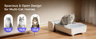 FurStarSelf Cleaning Litter Box, Upgraded Open-Top Automatic Cat Litter Box For Multiple Cats, Weight Sensors Safety Protection
