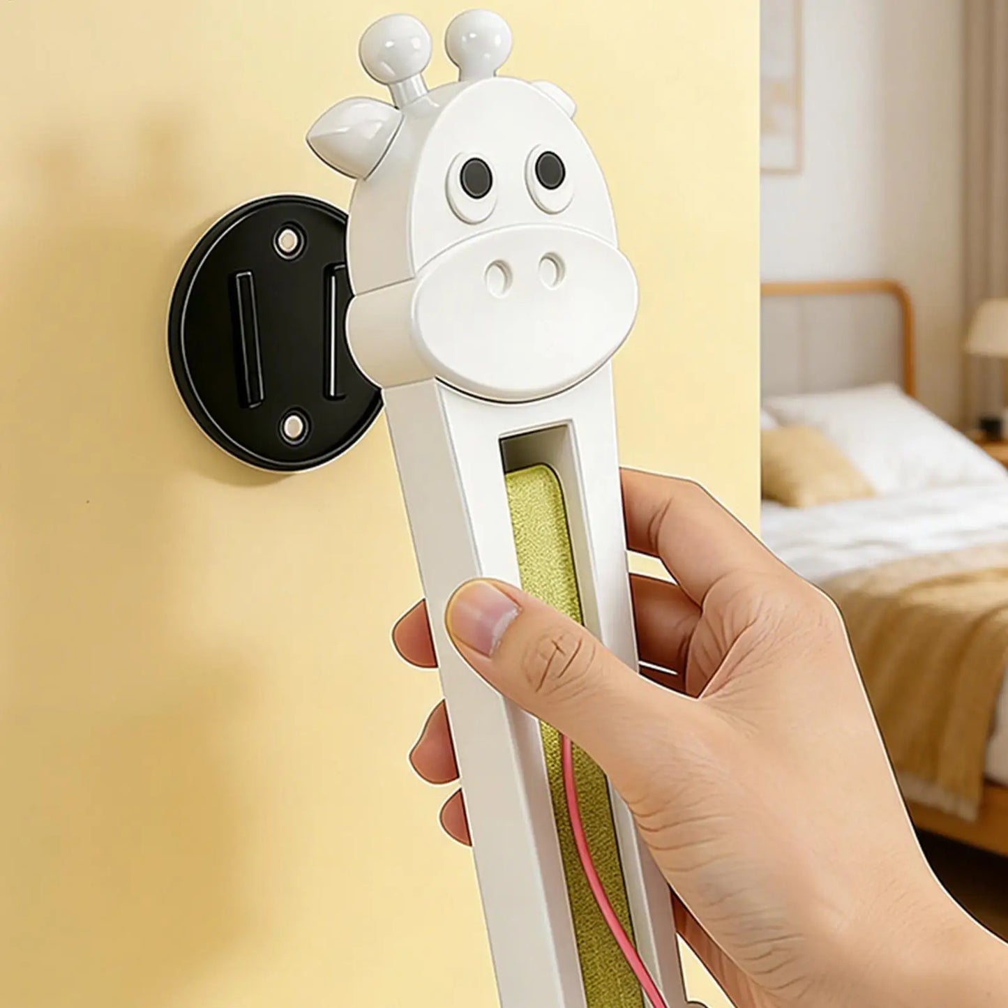 Automatic Cat Teaser Wall Mount Interactive Moving Toy Electric Pet Games Kitten Exercise Mental Stimulation Play for Indoor