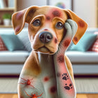 Dog Allergy & Immune Bites for Samll Medium Large, Dog Probiotics Chews for Itchy Skin and Ears - Lamb, Peanut Butter, Salmon
