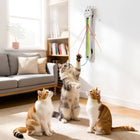 Automatic Cat Teaser Wall Mount Interactive Moving Toy Electric Pet Games Kitten Exercise Mental Stimulation Play for Indoor