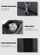 Dog Cat Pet Carrier Bag Foldable Travel Dog Carrier Two Side Expandable Pet Carrier Backpack Pet Travel Carrier