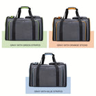 Dog Cat Pet Carrier Bag Foldable Travel Dog Carrier Two Side Expandable Pet Carrier Backpack Pet Travel Carrier