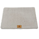 3D Foam Pet Bed With Removable Washable Faux Fur Cover Orthopedic Waterproof Dog Bed For Crate Anti-Slip Bottom Dog Bed