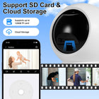 FUERS 4K 8MP WiFi IP Pet Camera Dog Camera Tuya Smart Home Security Wireless Surveillance Camera Baby Monitor Mini Cam