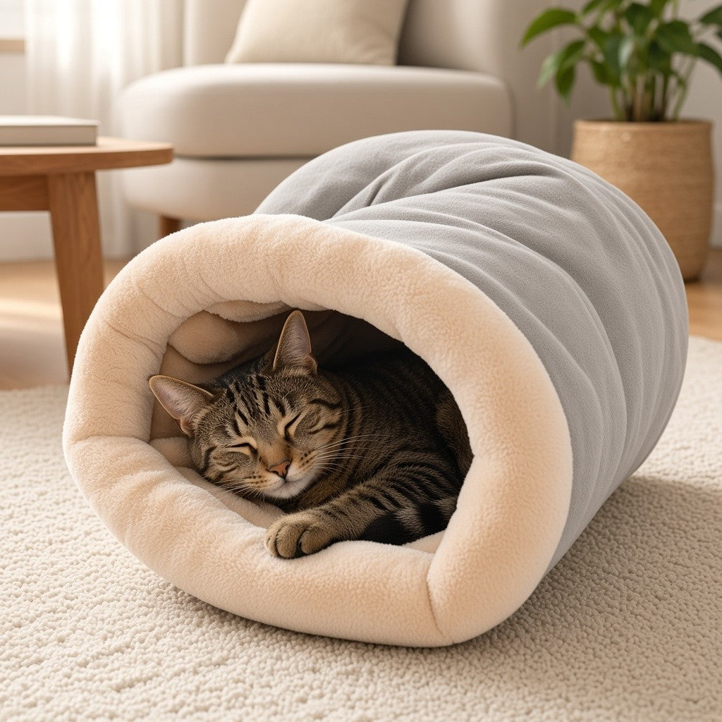 SnugPurr™ Warm Cat Sleeping Bag