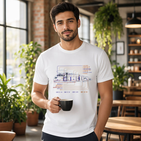 StarCommand™ LCARS Starship DU T-Shirt