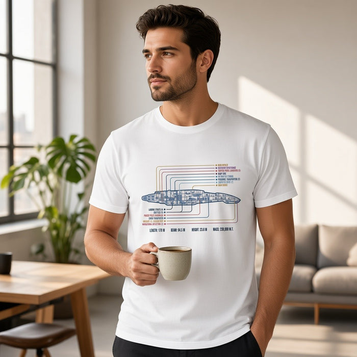 StarCommand™ LCARS Starship D T-Shirt