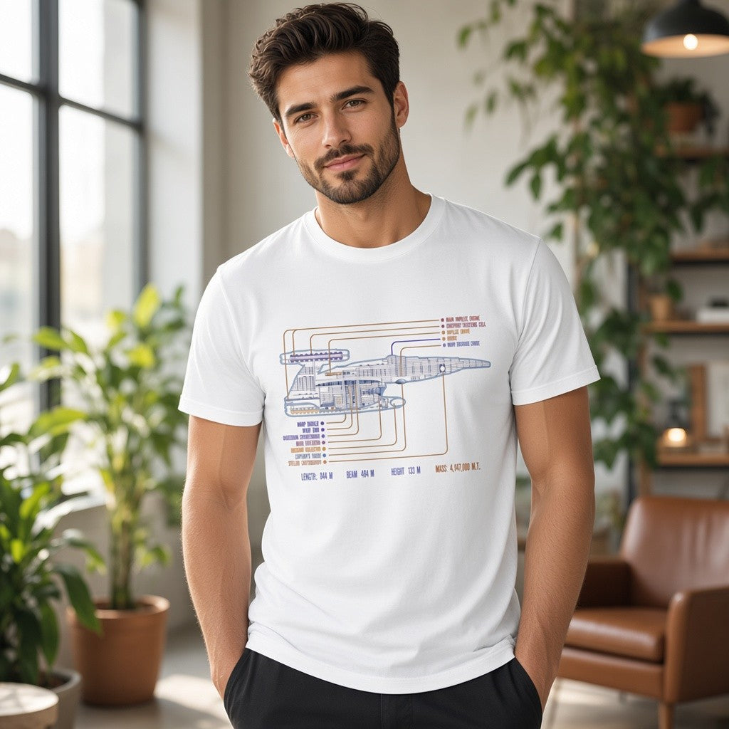 StarCommand™ LCARS Starship N T-Shirt