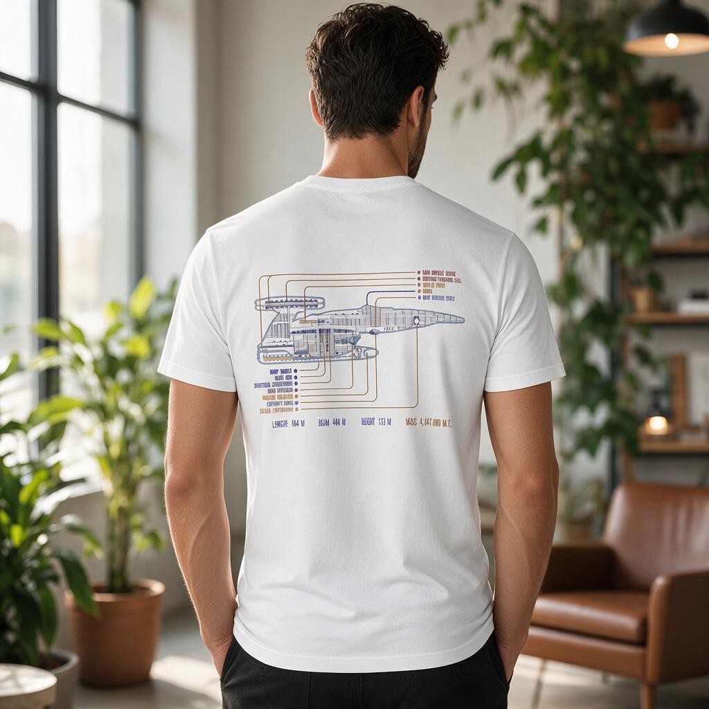 StarCommand™ LCARS Starship N T-Shirt