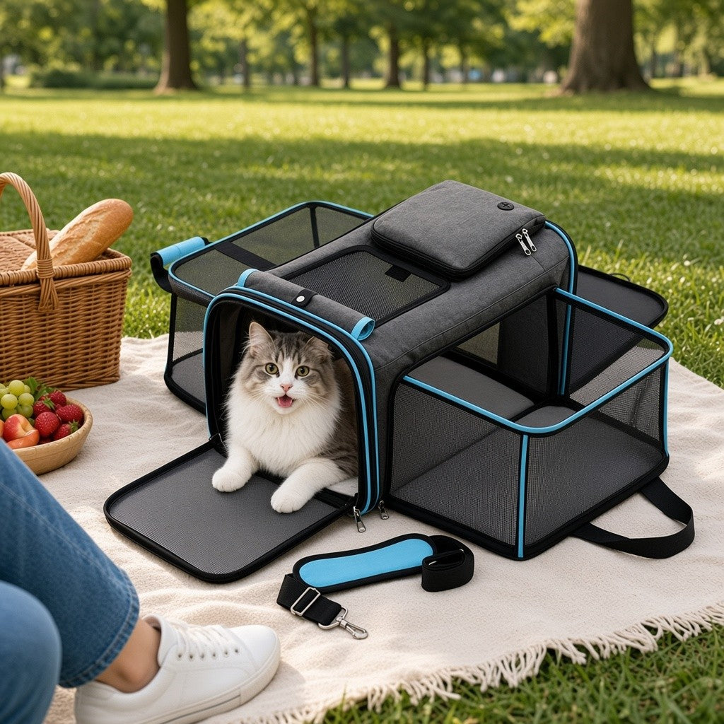 Voyapaw™ Expandable Pet Carrier