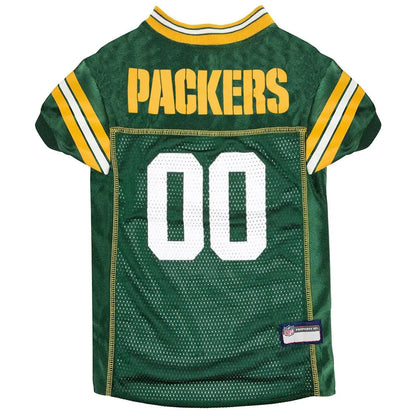 PETS FIRST NFL GREEN BAY PACKERS MESH JERSEY for DOGS