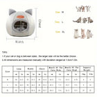 Cat House, Cute Cat Bed, Small Pet House with Soft Cushion, Foldable Pet House for Cats, Kittens & Dogs, Pet Supplies