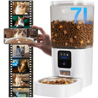 Dual Automatic Feeder with Camera for 2 Cats: 5G Wifi Automatic Feeder with Night Vision, 7L Auto Dispenser with Two Camera for Multiple Pet, Easy to Clean-29 Cup(Acf180W-A)