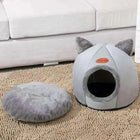 Cat House, Cute Cat Bed, Small Pet House with Soft Cushion, Foldable Pet House for Cats, Kittens & Dogs, Pet Supplies