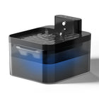 2.2L 5V Wireless Charging Cat Fountain Operated Automatic Pet Drinking Water with Motion Sensor Dog Cat Water Dispenser Bowl