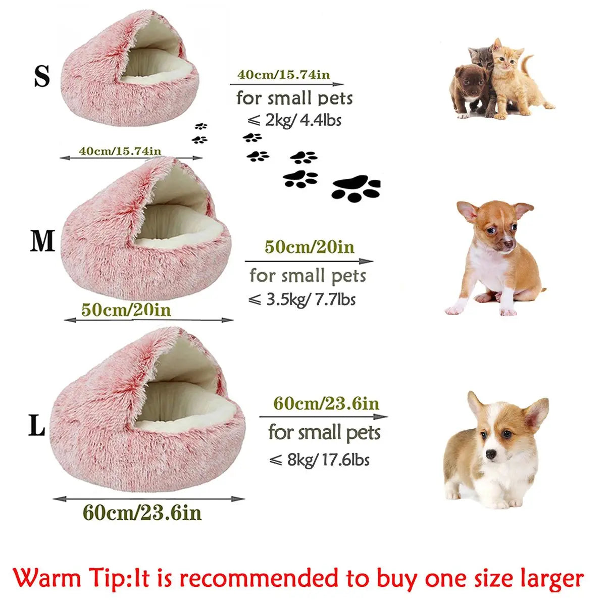 Cat Bed Cat Nest Comfortable Sleeping Cushion for Gifts, Soft Cat Beds with Hood, Anti-Anxiety Dog Bed, Pet Care Supplies, Pet Products, Summer Gift, Cat Furniture Cat Toys for Indoor Cats, Valentine'S Day Gift, Cat Stuff