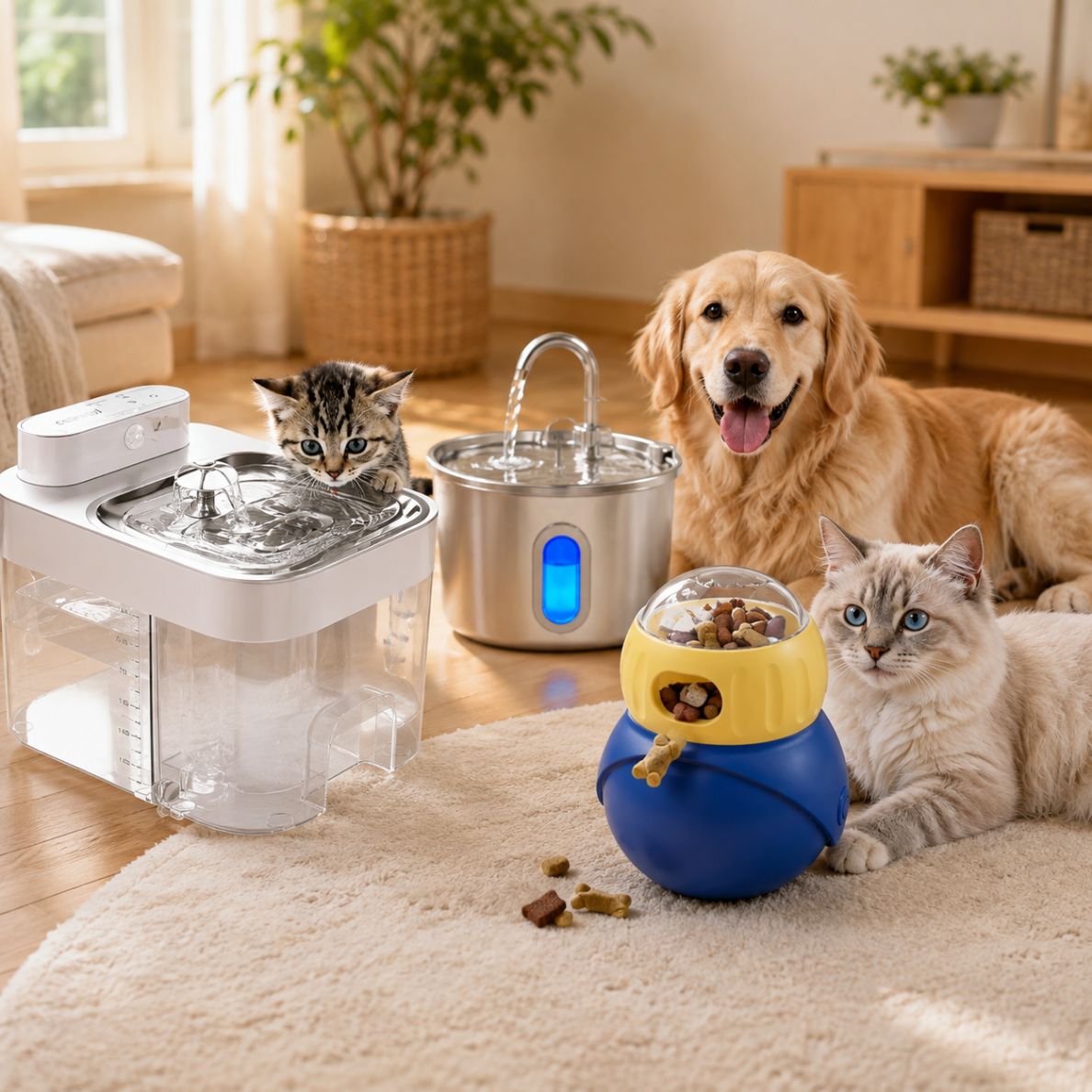 Feed Well, Drink Fresh, Live Happy